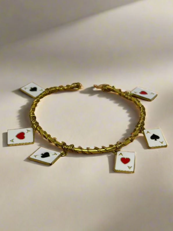 Charmed Card Bracelet